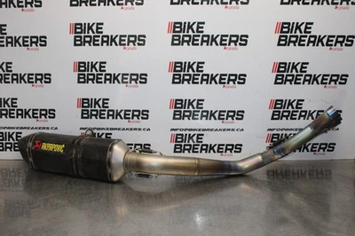 12-14 BMW S1000RR AKRAPOVIC EXHAUST PIPE MUFFLER SLIP ON CAN SILENCER BB204 - Image 1 of 4