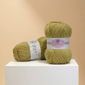 1 Gomitolo di filato morbido ISABELLA Acrilico 100g/200mt per maglia e uncinetto - Picture 1 of 1