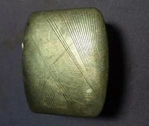 Vintage Hadley Sterling Silver Belt Buckle 1-1/2" x 1-1/4" - Picture 1 of 7