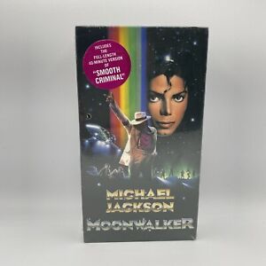 Michael Jackson Moonwalker Original US VHS Tape Factory SEALED w/ Hype Sticker