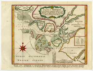 Antique Print-CAP ROUGE-NUNHO-AFRICA-GUINEA BISSAU-Schley-Bellin -1758 - Picture 1 of 1