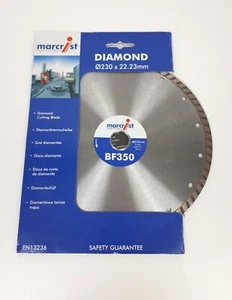 Marcrist Diamant-Trennscheibe BF350 Ø 230 x 22,23 mm - Bild 1 von 3