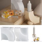 Geometric L-Shape Candle Holder Mold Diy Silicone Mold  Home Decoration