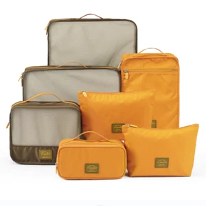 M SQUARE Diseño de Moda Organizador de Embalaje de Viajes de Negocios Bolsas de Almacenamiento 7 PIEZAS - Imagen 1 de 14