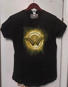 Offiziell lizenziertes Justice League Wonder Woman schwarzes 2XL T-Shirt - Bild 1 von 1