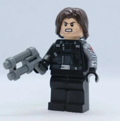 Winter Soldier 76047 76051 Bucky Brooks Avengers Super Hero LEGO® Minifigure - Image 1 of 2