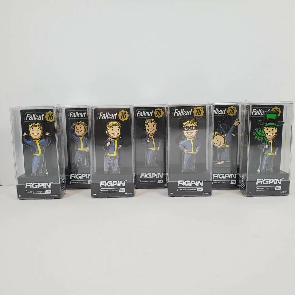 Fallout 76 Vault Boy FiGPiN Limited Pin S.P.E.C.I.A.L. Vault Boy 3" You Choose - Image 1 of 1
