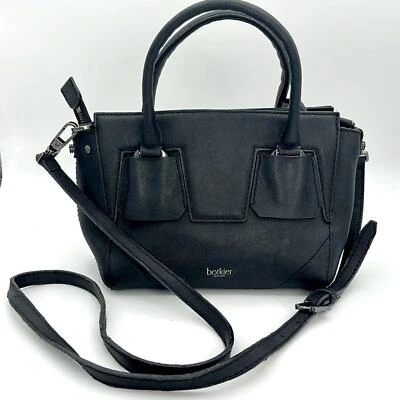 Botkier - Bolso Bandolera Mujer Mini Cooper Satchel Cuero Saffino Negro Foto 1 de 4