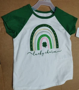 Way to Celebrate Toddler St. Patricks Day Graphic T-Shirt "Lucky Charm" 2t #SCRB - Picture 1 of 2