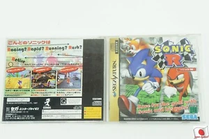 SONIC R SS Sega Saturn Spine From Japan - Picture 1 of 2