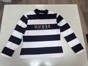 VTG Y2K Guess Los Angeles Women’s Large Long Sleeve Shirt - Picture 1 of 7
