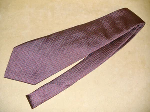 Vintage Burgundy Blue White Silk Paisley Tie by Polo Ralph Lauren - Picture 1 of 3