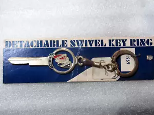 Buick 1969 Ignition Key with Detachable Keychain 1969 Buick Vintage - Picture 1 of 5