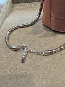 Halskette 925 Sterling Silber JETTE JOOP, Schlangenmuster, 42-46 cm, poliert - Bild 1 von 5