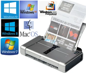 MOBILE INKJET COLOR USB PRINTER CANON PIXMA-IP100 FÜR WIN 2000 XP 7 8 10 9600dpi - Bild 1 von 1