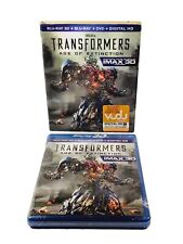 Transformers: Age of Extinction Blu-ray 3D, 2014 Lenticular Slipcover New Sealed