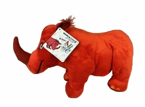 Dr. Seuss Rotes Nashorn Kohl’s Cares Rupert das Nashorn Plüsch Nashorn mit Etikett - Bild 1 von 11