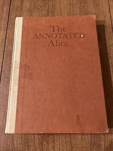 The Annotated Alice By Lewis Carroll 1960 Hardcover Book without Dust Jacket - Picture 1 of 12