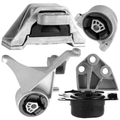 Soportes de motor y transmisión automática 4 piezas para Chevrolet Equinox; Pontiac Torrent 3,4 L Foto 1 de 4