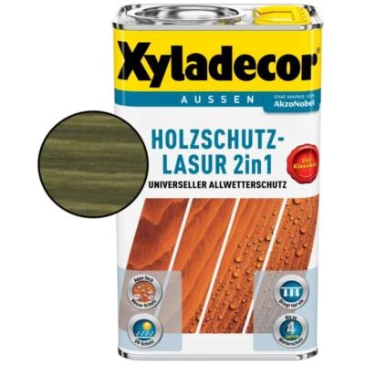Xyladecor Holzschutzlasur 2in1 TANNENGRÜN 750 ml NEUWARE Art.Nr.: 5087261 - Bild 1 von 4