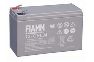 BATTERIA FIAMM 12FGHL34 12V 8,4A AGM ERMETICA 10 ANNI 9A 8.4 ah 9A 8,5 ah 12 v - Foto 1 di 7