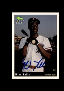 Mike Kelly 1991 Classic Best Durham Bulls authentic autographed card - Picture 1 of 2