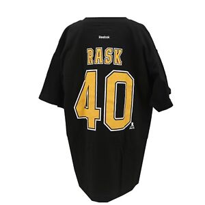 Boston Bruins NHL Youth Size Tuukka Rask Reebok official T-Shirt New With Tags