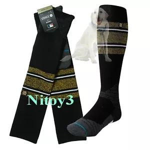 Stance MLB Diamond Pro Streifen Baseball Socken - mittelschwer über Wade Herren LARGE - Bild 1 von 1