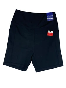 Pantalones cortos deportivos para mujer Aeropostale talla XL negros y blancos ropa activa - Imagen 1 de 9