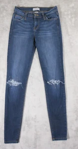 Jeans Judy Blue Los Angeles para mujer 1/25 calce regular azul desgastado denim - Imagen 1 de 14