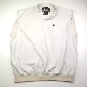 Zero Restriction Golf Outerwear Sleeveless Performance Pullover Beige Men's XL - Picture 1 of 9