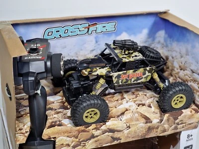 Amewi Cross Fire Rc Crawler mit Kamera + Raketenwerfer 1:18 RTR Rc Auto 22363 - Bild 1 von 4