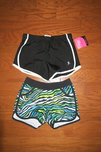 6-9 girl LOT 2 ❤️ OP DANSKIN NOW BEACH CASUAL ❤SHORTS Yoga Sport SHORTS PANTS❤️ - Picture 1 of 4