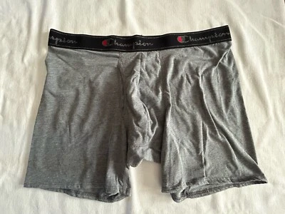 1 calzoncillo boxer Champion para hombre XL cómodo que absorbe la humedad doble secado sin montar XL Foto 1 de 2