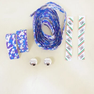 3T 3TTT Road Bike Cork Ribbon Splash Colours Road Bike Handlebar Tape NEW NOS - Image 1 of 3