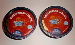 (2) GINGERBREAD CARAMEL DIP EDIZIONE LIMITATA 16 OZ EA BB 14/12/25 - Foto 1 di 3
