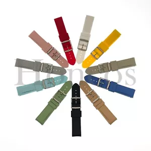 Correa de reloj de goma de silicona para Omega X Swatch Speedmaster MoonSwatch extremo curvo - Imagen 1 de 56