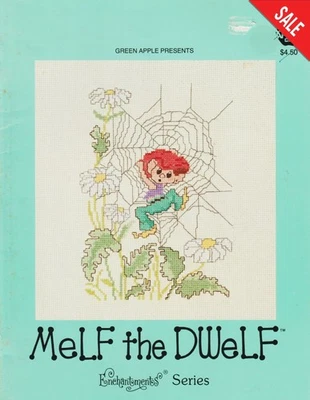 Melf the Dwelf by Green Apple cross stitch pattern - Image 1 of 2