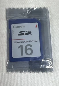 Canon SDC-16M SD Memory Card 16 Mb - Picture 1 of 2