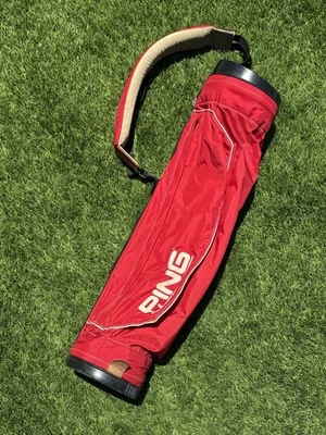 Bolso de Transporte PING Moonlite Sunday Rojo Vintage Karsten EE. UU. | Bolso Ligero para Caminar Foto 1 de 4