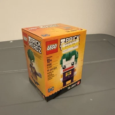 LEGO BRICKHEADZ: DC Comics The Joker (41588) - RETIRADO, NUEVO, ¡SELLADO! Foto 1 de 4