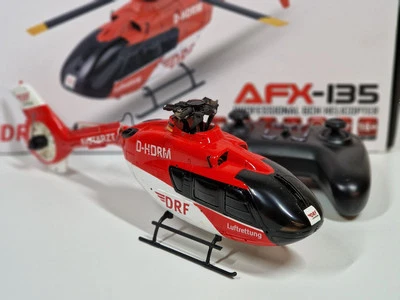 Amewi DRF AFX-135 PRO Rc Helikopter Brushless 6-Kanal Luftrettung Heli 25338 - Bild 1 von 4