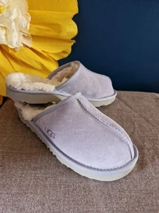 UGG Australia Lilac Slippers Size 3 In Excellent Condition Worn Twice Stickers - Picture 1 of 11