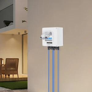 Caja de interruptores de desconexión DC caja combinada fotovoltaica montaje en pared interruptor solar - Imagen 1 de 18