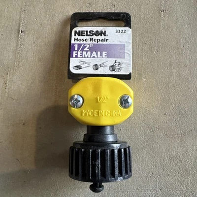 Acoplamiento de reparación de manguera Nelson 3322 hembra 1/2" Foto 1 de 2