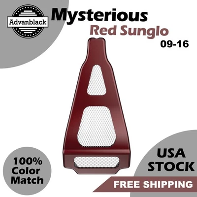 Alerón de barbilla Advanblack Mysterious Red Sunglo para Harley Touring refrigerada por aire Foto 1 de 4