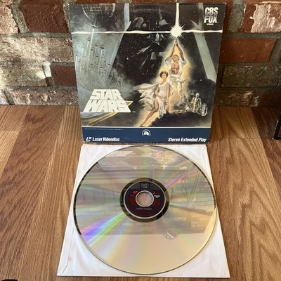 Star Wars LaserDisc from 1992 Fox Video. Stereo Extended Play. - Image 1 of 4