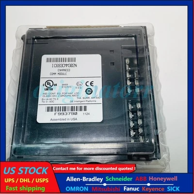 NEW GE Fanuc IC693CMM302N Enhanced Communications Module for Series 90-30 PLC - Image 1 of 4
