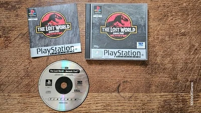 SONY PLAYSTATION PS1 - THE LOST WORLD JURASSIC PARK #RG11 CIB PLATINUM - Image 1 of 2