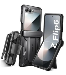 TONGATE for Z Flip 6 Case with Kickstand & Belt-Clip, [Hinge Protection - Picture 1 of 7